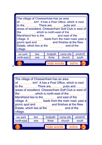 Connect Me Unit of Work - Map Symbols