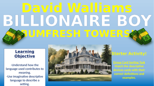 Billionaire Boy - Bumfresh Towers!