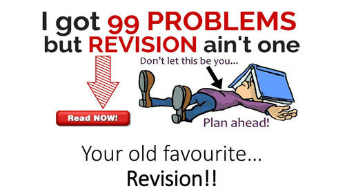 Yr 12 Tutor Session - Revision