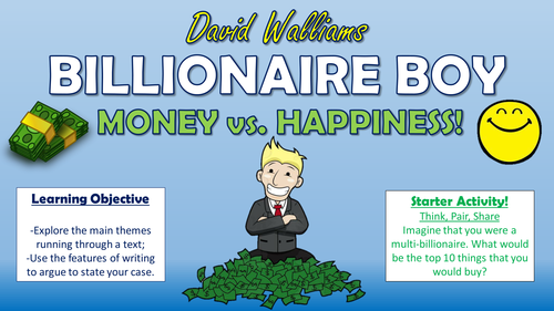 Billionaire Boy - Money vs. Happiness!