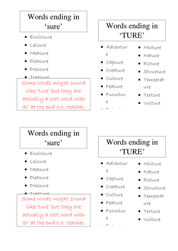 year 34 spelling rule flashcards teaching resources