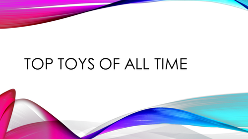 The top Twenty Toys