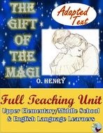 The Gift Of The Magi By O. Henry Adapted Text And Literature Activities By Nortonr | Teaching ...