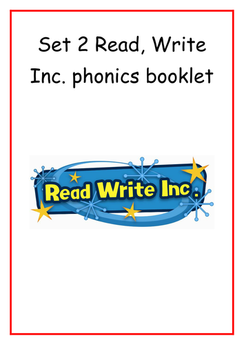 Set 2 Read, Write Inc Phonics booklet | Teaching Resources