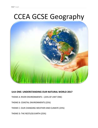 CCEA GCSE Geography | Teaching Resources