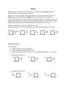 Friction - worksheet to teach the topic of friction for Mechanics 1