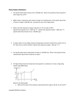 Latent Heat, Specific Heat Capacity and Heat Energy ...