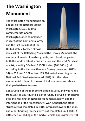 The Washington Monument