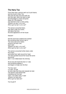 The Hairy Toe: PPT, poem and worksheets by karenmoncrieffe | Teaching ...