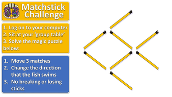 Matchstick Challenge #2 lesson starter for ICT or maths (or any subject ...