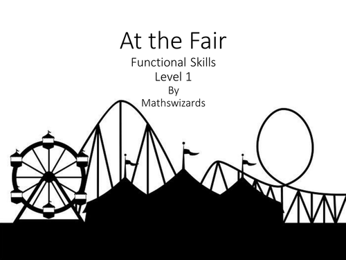 Functional Skills Maths Level 1: At the Fair (Edexcel)