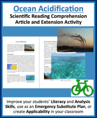 Ocean Acidification Reading Article Teaching Resources