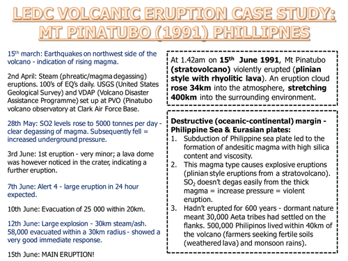 Volcano case study bbc bitesize picture