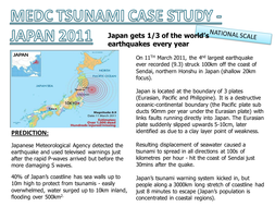 japan tsunami case study a level geography