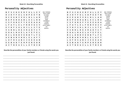 Word Search!  Teaching Resources