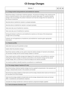 AQA GCSE Chemistry Revision Checklists (2016 onwards) | Teaching Resources