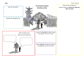 The Iron Man's Scrapyard - Setting a Scene | Teaching Resources