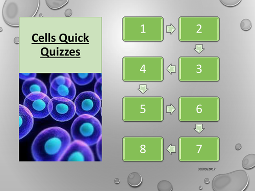 AQA Trilogy Cells Quick Quizzes