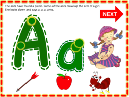 jolly phonics learning letter formation animated ppt w sound effects teaching resources