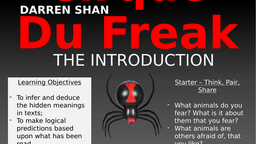 Cirque Du Freak - The Introduction!