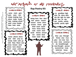 Rap Poetry Kit for Primary and Middle School | Teaching ...