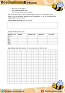 Break Even Worksheet | Teaching Resources