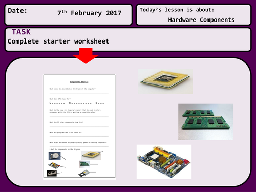 Input and Output Devices KS3 lesson including homework | Teaching Resources