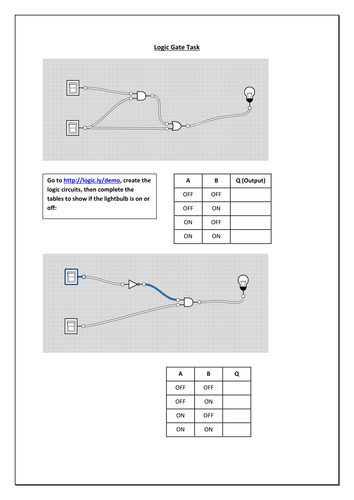 Logic Gates KS3 Lesson | Teaching Resources