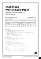 Practice Exam Paper 1 for Pearson Edexcel GCSE Music (2016 ...