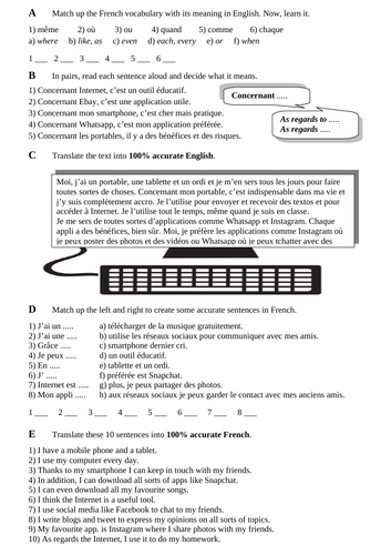 GCSE - AQA and Edexcel - Technology in everyday life - Advantages and ...