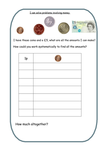 Adding Money Adding Decimal Numbers