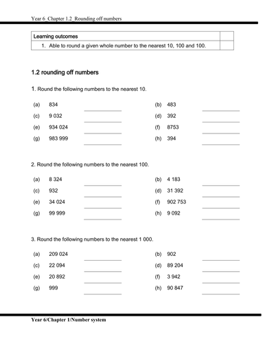 Number System Place Value Digit Value Number Partitioning Year 6 KS2 Teaching Resources