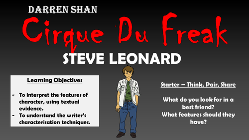 Cirque Du Freak - Steve Leonard!