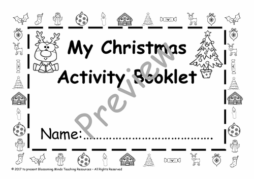 Christmas Activity Pack for KS1 - 30 pages | Teaching Resources