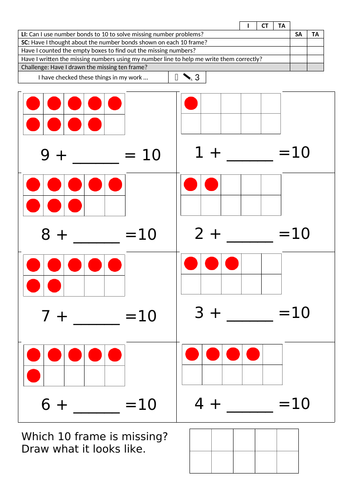 Y1 planning and resources for White Rose Maths Block 2 Addition and ...