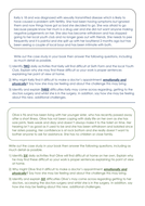 Health and social care component 2 learning aim a example image