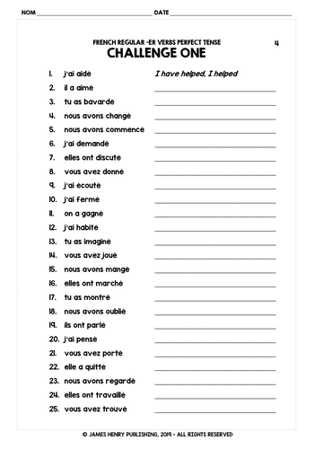 french-er-verbs-perfect-tense-conjugation-practice-teaching-resources