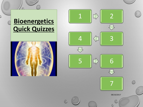 AQA Trilogy Bioenergetics Quick Quizzes