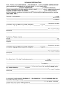 Poetry writing template picture