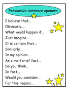 What is body in persuasive essay picture