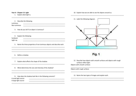 Cambridge Science Checkpoint 2 Worksheets Teaching Resources