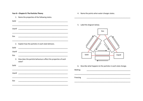 Cambridge Science Checkpoint 2 Worksheets Teaching Resources