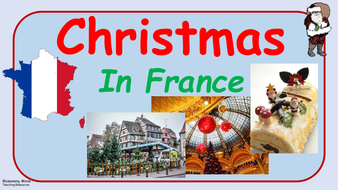 Christmas in France presentation by blossomingminds