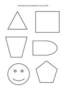 Maths KS2 Lines of symmetry | Teaching Resources