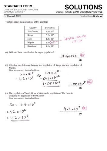 RCDDv14.1 Standard Answers