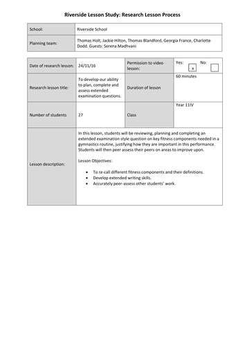 Assessing Fitness Components in Sports - Outstanding Lesson | Teaching ...