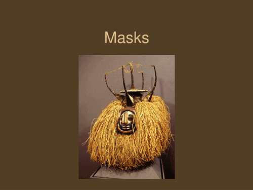 History of Masks | Teaching Resources