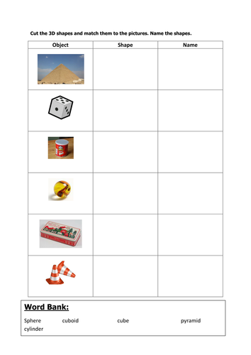 year 1 block 3 lesson 13d shapes teaching resources