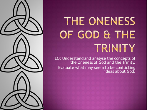 The Trinity AQA A Christianity GCSE Beliefs and teachings