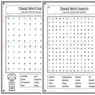 Diwali Word Search Activity | Teaching Resources